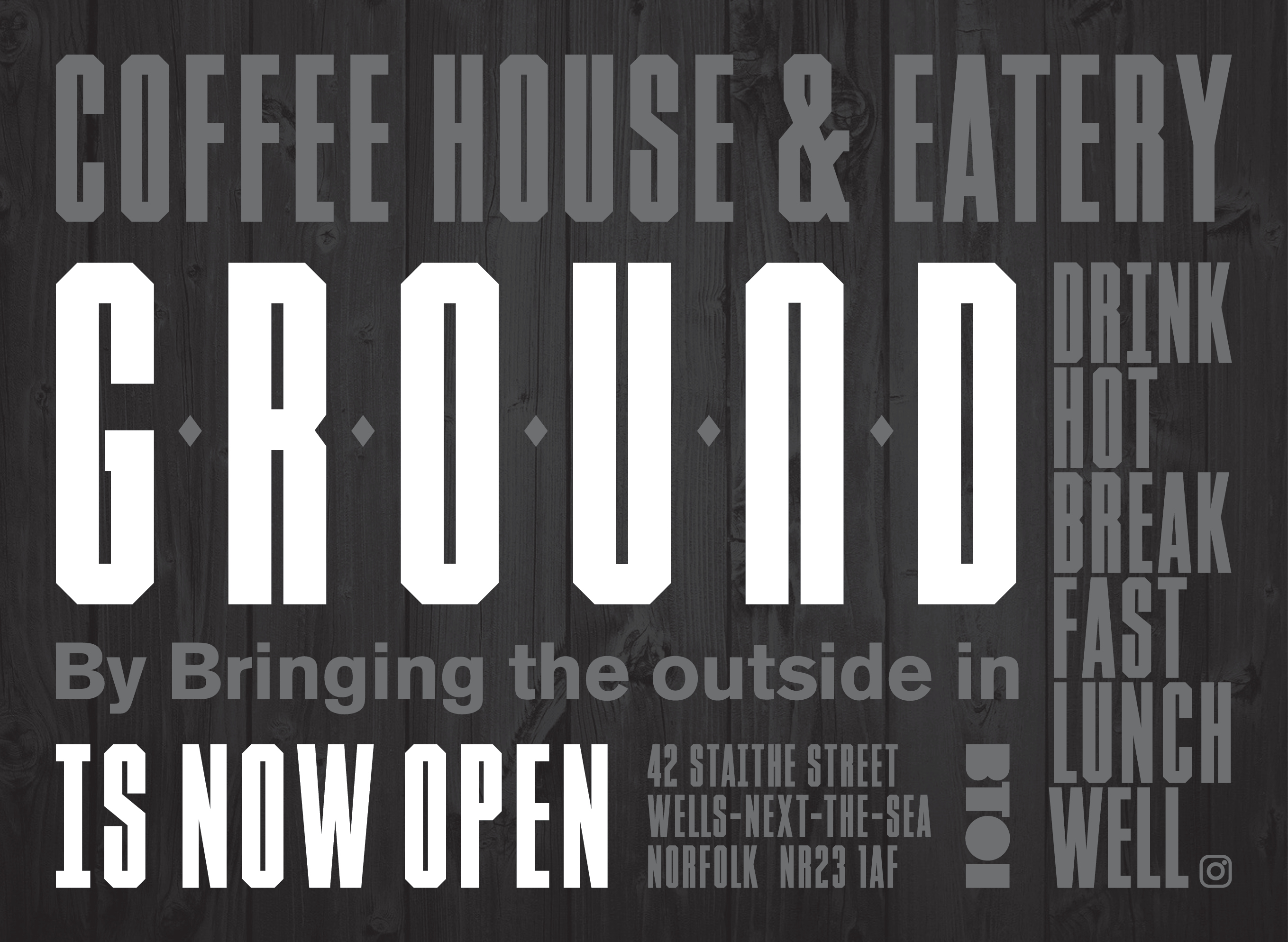 Ground Coffee Shop Wells-next-the-sea